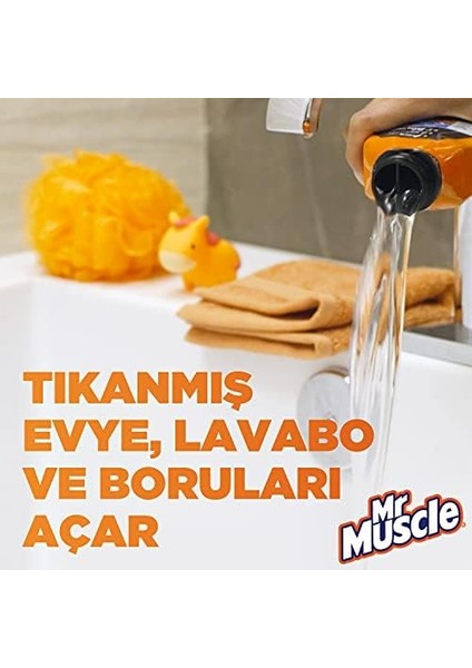 Mr Muscle Banyo Tüm Boru Tipleri Için Jel Lavabo Açıcı 1000 ml fiyatları