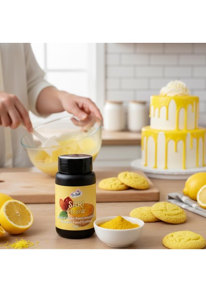Toz Sarı Doğal Gıda Boyası 25 G – Bitkisel Kaynaklı, Pasta ve Tatlılar Için Doğal Renk Boyası fiyatları