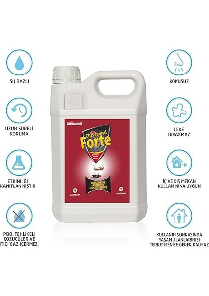 Forte 5 Lt Hasere Ilaci Karasinek Sivrisinek fırsatları