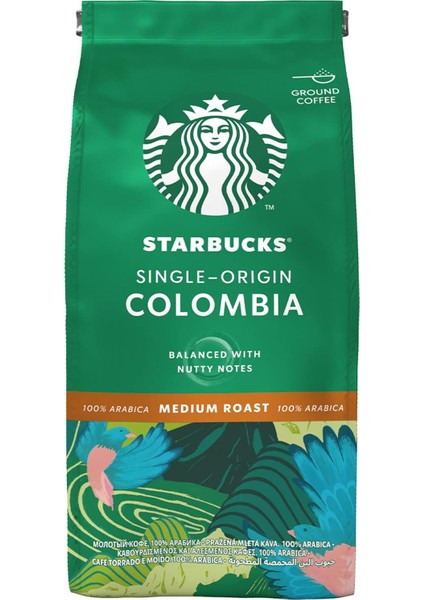 Starbucks Single-Origin Colombia Öğütülmüş Kahve 200 G fiyatları
