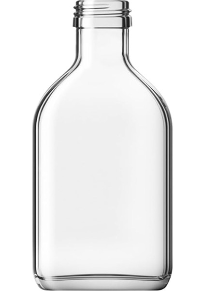 200 ml Yassı Şeffaf Cold Brew Şişesi Plastik Siyah Kapaklı 200 cc Soğuk Kahve Cam Şişe 2 Adet fırsatları