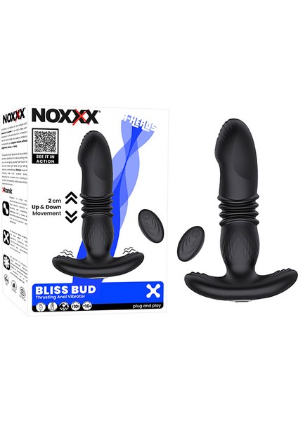NOXXX A-Heros Bliss Bud Uzaktan Kumandalı İleri Geri Hareketli Şarjlı Giyilebilir Anal Dildo