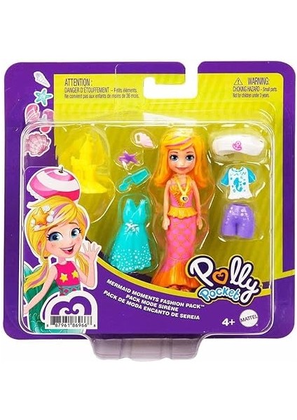 HNF50 Polly Pocket Moda Aksesuarları Oyun Setleri -, Renkli indirimleri