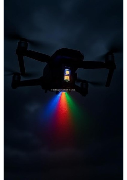 Şarjlı Kablosuz Mini LED Çakarlı Lamba, 7 Renkli, Drone, Motosiklet, Bisiklet, Otomobil ve Uçak Kanadı Için, Su Geçirmez, USB Şarjlı, Kompakt Güvenlik Işığı modelleri