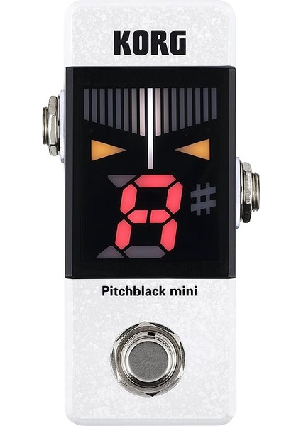 Derin Karanlık Pb-Mini Kat Pedal Tuner - Beyaz, Pb-Mini-Wh