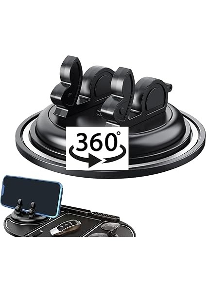 Telefon Standı ve Telefon Tutucusu Vakumlu 360 Derece Dönebilir Son Derece Sağlam Tutan Araç Tutucu Telefon Standı Std-03 fiyatları