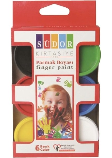 Parmak Boyası Set 6X30 Ml,çok Renkli