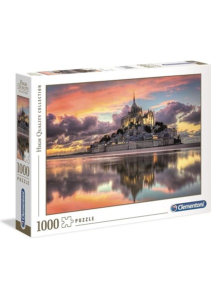 - 1000 Parça Hq Collection Yetişkin Puzzle - Mont Saint-Michel