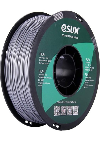 Pla+ 1.75MM Gümüş