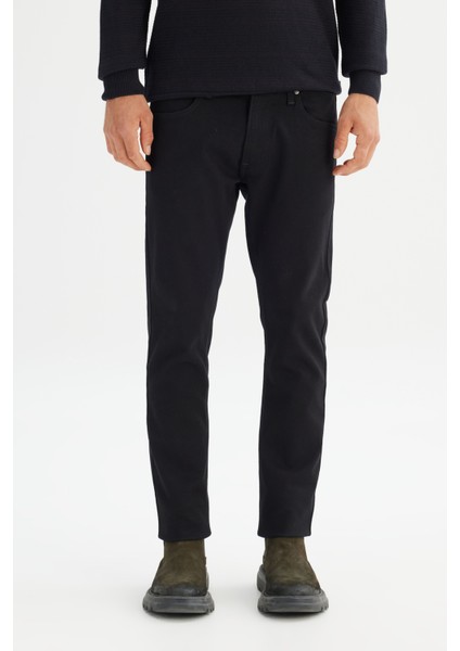 Luke Pamuklu Slim Fit Dar Kesim Cepli Esnek Jean Kot Denim Pantolon fiyatları