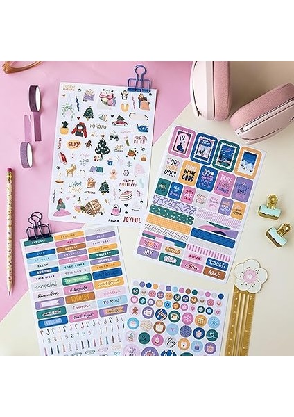 Sticker Book 1183 Adet 18 Yaprak Renkli Etiket Defteri fırsatları