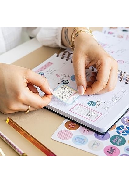 Sticker Book 1183 Adet 18 Yaprak Renkli Etiket Defteri indirimleri