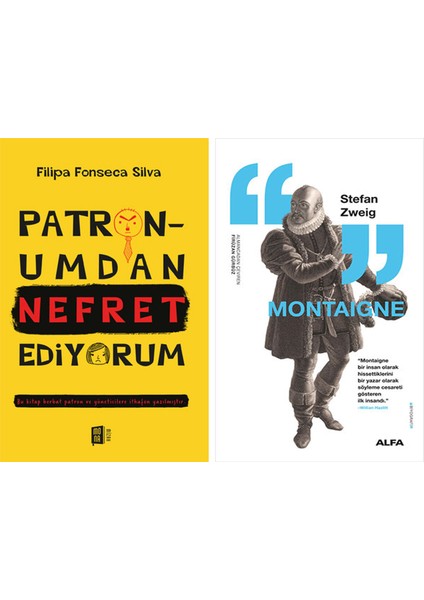 Patronumdan Nefret Ediyorum + Montaigne