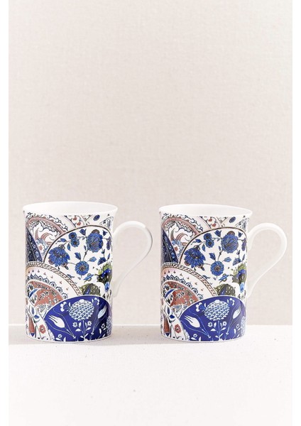 Iznik Tabaklar 2'li Kupa Seti 1 Adet