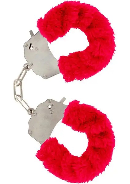 NOXXX Metal Kelepçe Kırmızı Peluşlu