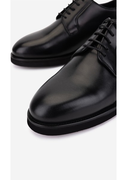 Erkek Hakiki Deri Siyah Klasik Ayakkabı 1157 45-1 Erk Ayk SK25-26 Sıyah modelleri