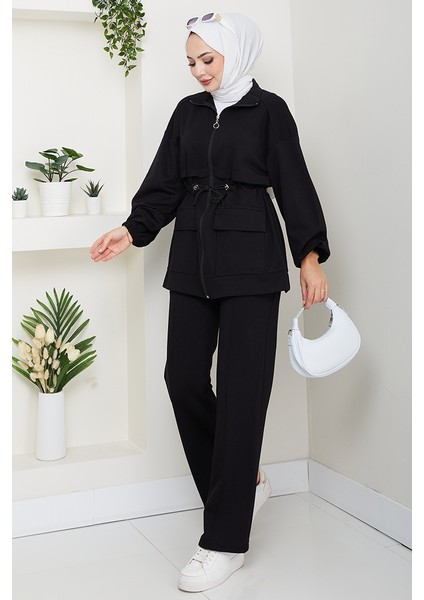 Kapak Cepli Oysho Ikili Takım 1652 - Siyah modelleri