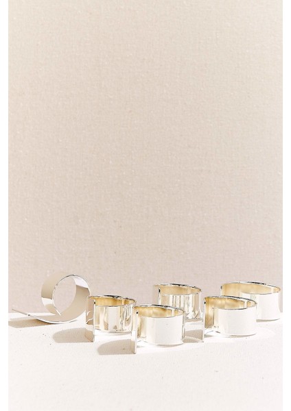 Ribbon Peçete Halkası 6'lı Set 1 Adet