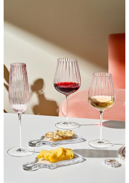 Nude Round Up Kırmızı Şarap Kadehi 2'li 1 Adet