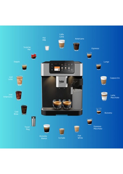 Ceg 7348 x Caffeexperto® Tam Otomatik Espresso Makinesi