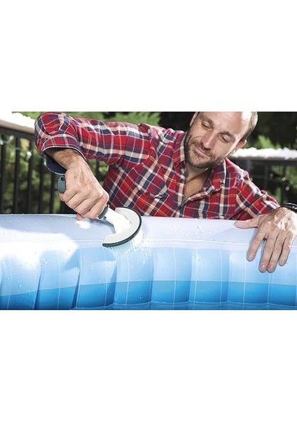 – Temizlik Seti Lay–z Spa – 3 Adet – Ağ – Temizleme Fırçası – Ovma Eldiveni modelleri