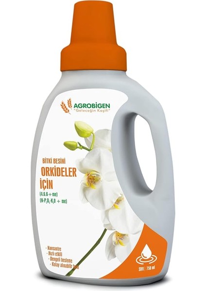 Orkideler Için Bitki Besini(Sıvı-1 Adet)