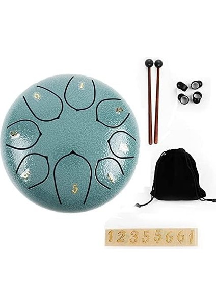 Çelik Dil Davulu, 15,24 cm Dil Davulu, Çocuklar Için Okul Öncesi Etkinlikleri, Davul Enstrümanı Çelik Dil Davulu