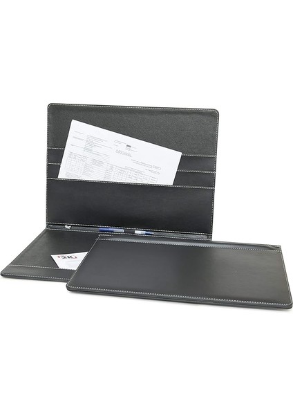 545-1 Sümen Takımı Suni Deri Tek Parça Pad Kapaklı 33X45CM, Siyah