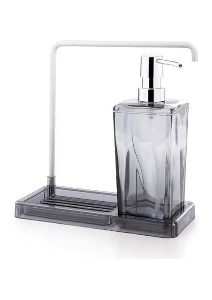 Luna Mutfak Sıvı Sabunluk, Şeffaf Siyah fiyatları