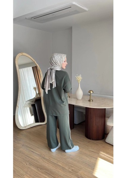 Olivia Kadın Mevsimlik Penye Alt Üst Spor ve Rahat Tesettür Ikili Takım indirimleri