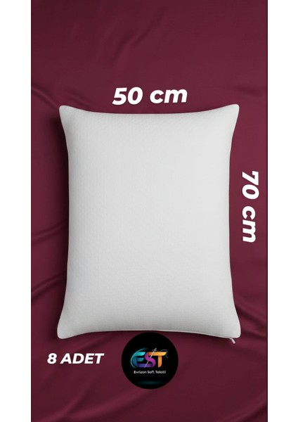 Sıvı Geçirmez Yastık Alezi 8 Adet