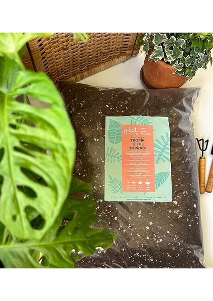 Özel Karışım Iç Mekan Bitki Toprağı/tropik Bitki - Çiçek Toprağı / 5-10-15-25 Litre (5 Litre) modelleri