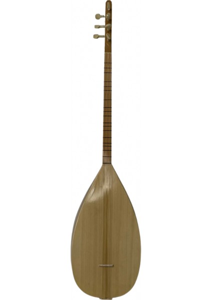 Kısa Sap Yaprak Dut Bağlama 38 Tekne + Kılıf + Mızrap