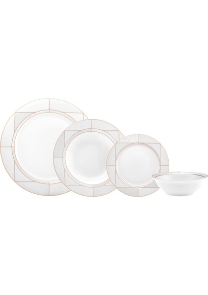 Merlin 24 Parça 6 Kişilik Yemek Takımı
