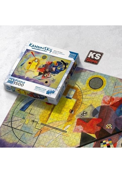 Games 1500 Parça Sarı Kırmızı Mavi Puzzle fiyatları