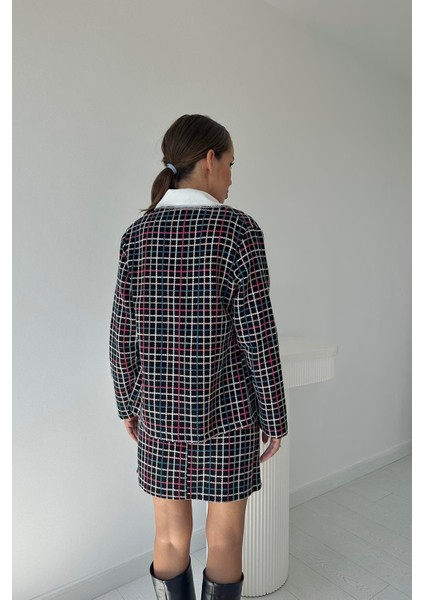 Eteği Zincirli Kareli Resmi Takım fiyatları