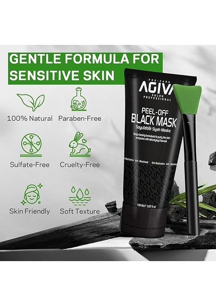 Soyulabilir Siyah Maske 150ML modelleri