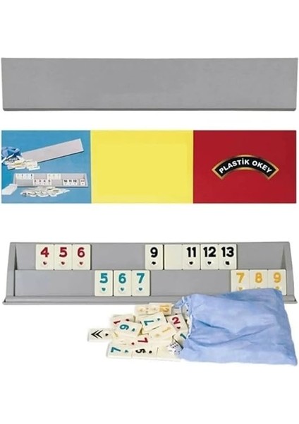 Plastik Okey Takımı Büyük Boy Seti Eser fiyatları