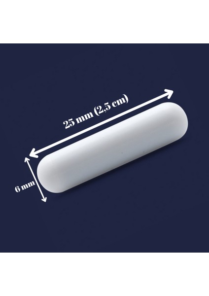 Manyetik Balık 25MM x 6 mm Ptfe Silindirik Laboratuvar fiyatları
