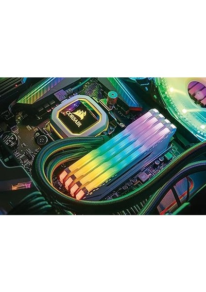 Vengeance Rgb Pro 16GB (2X8GB) 2666MHZ CL16 1.2V Ddr4 Ram, Beyaz (CMW16GX4M2A2666C16W) indirimleri
