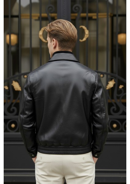 Oversize Erkek Deri Ceket fırsatları