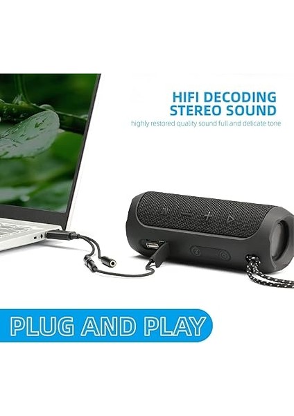 To Ikili 3.5mm Jack Adapter - USB Den Kulaklık ve Microphone Çıkış Almanızı Sağlar - Ses Kartlı Pc Bilgisayar Notebook Uyumlu fırsatları