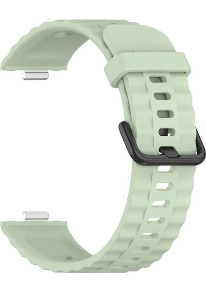 Huawei Fit4 Pro /fit4 / Fit3 Official Siyah Tokalı Silikon Kordon