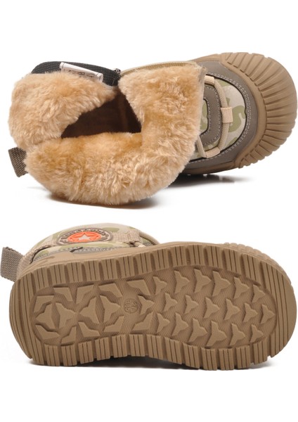 Bej Içi Kürklü Hafif Çocuk Bot 22664 P fırsatları
