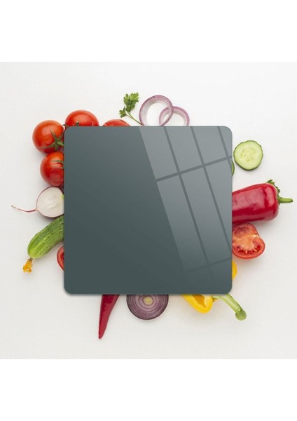 Cam Kesme Tahtası Kare Füme