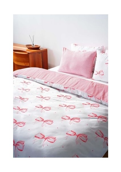 Kurdele Desenli Çift Kişilik Nevresim Takımı, Pamuklu fiyatları