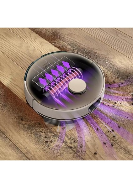 XU7000/02 Homerun 7000 Serisi Aqua Islak ve Kuru Temizlik Robotu, Güçlü 5200 Mah Li-Ion PIL,5000 Pa Emiş Gücü, 360 Lazer Navigasyon, EPA11 Filtre fırsatları