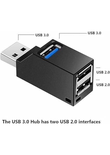 Mini 3 Port USB 3.0 Hub Çoklayıcı modelleri