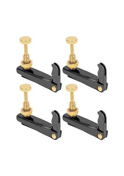 3/4?4/4 Keman Ince Tuner Keman Ince Tuner 4 Adet Set, 3/4 ve 4/4 Enstrümanlar Için Yedek Çello Dize Aracı, Siyah, Ential Accory Müzisyenler Için fiyatları