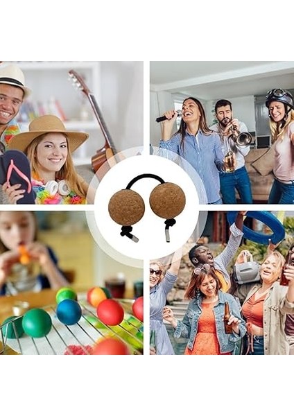 Shaker 2 Pairs Kashaka Shaker Asalato Topu Enstrüman Vurmalı Enstrüman Klasik Afrika Topları Müzik Için fiyatları